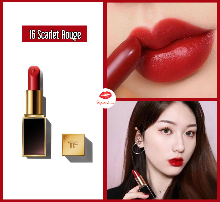 Top 58+ imagen tom ford scarlet rouge lipstick