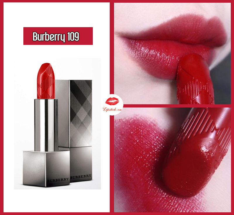 Actualizar 55+ imagen burberry kisses military red