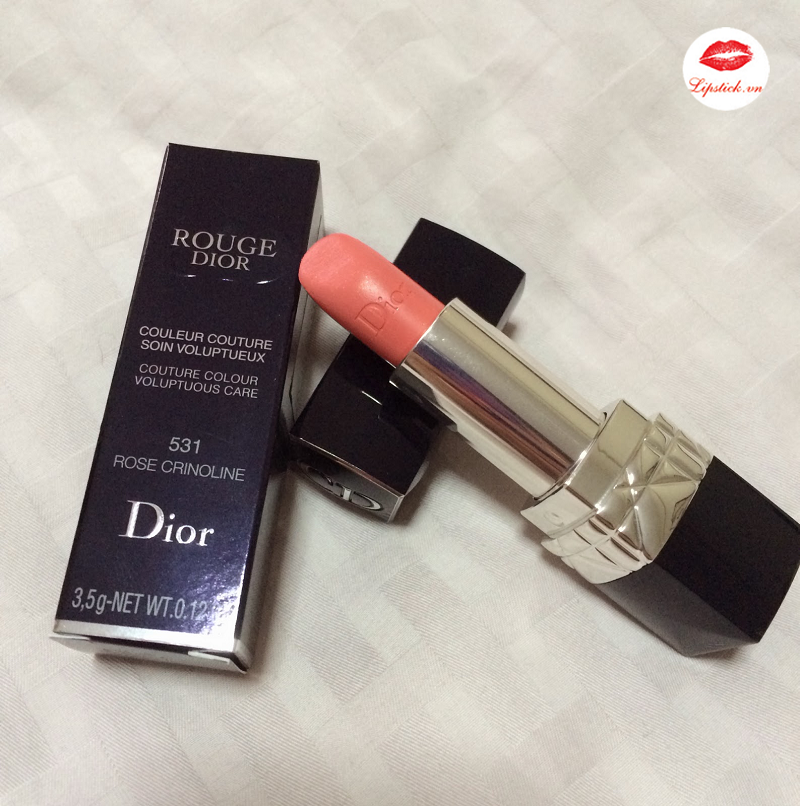 Son Dior Rouge 531 Rose Crinoline  Cam Hồng Đẹp Nhất Rouge Dior