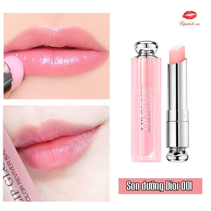 Set Son Dưỡng Môi Dior Addict Lip Glow 001 Pink Và 004 Coral  Lazadavn