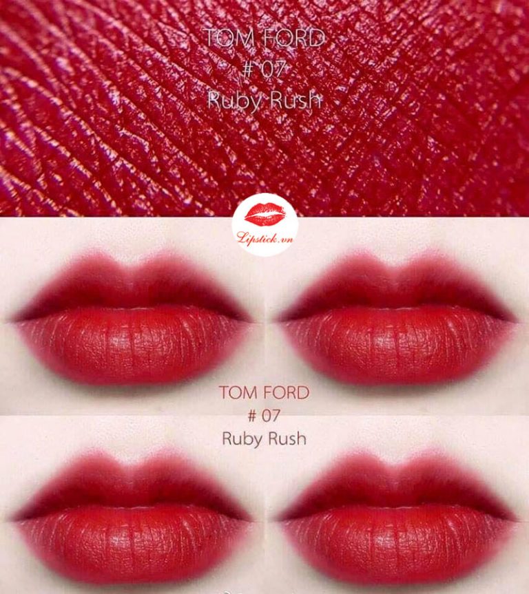Son tom ford 07 son tom ford ruby rush ruby hot lipstick vn