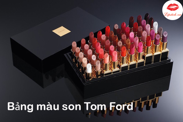 Bảng Màu Son Tom Ford 