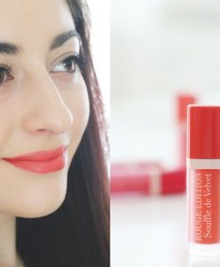 swatch Son Bourjois Souffle De Velvet 01 Orangélique