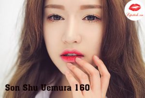 Review Son Shu Uemura 160 Hồng Đỏ