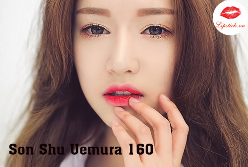 Review Son Shu Uemura 160 Hồng Đỏ