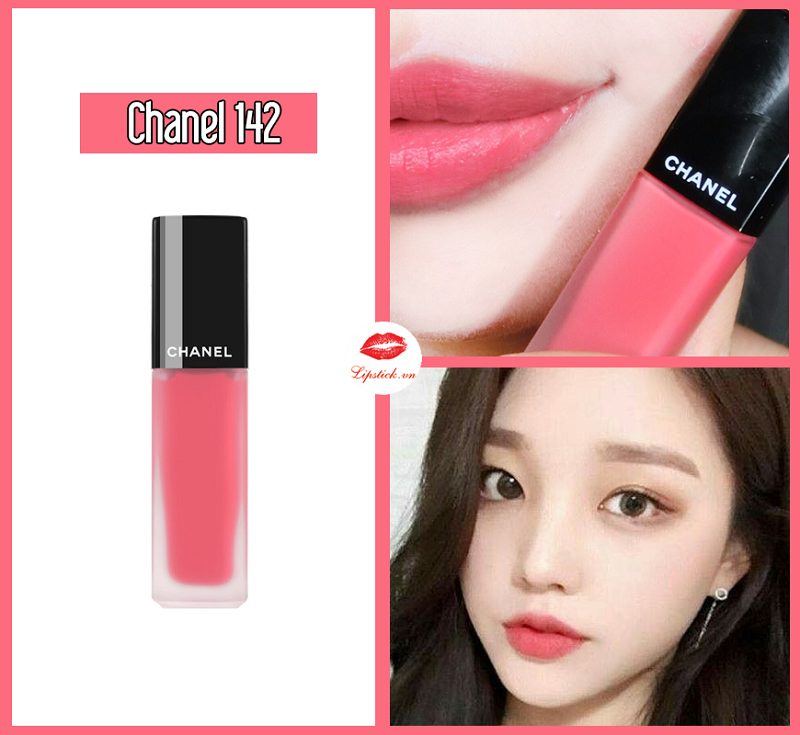 Giảm giá Son kem Chanel Rouge Allure Ink  Creatif 142  hồng baby  BeeCost