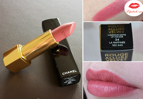 Review Son Chanel 34 Màu Hồng Trầm | Lipstick.vn