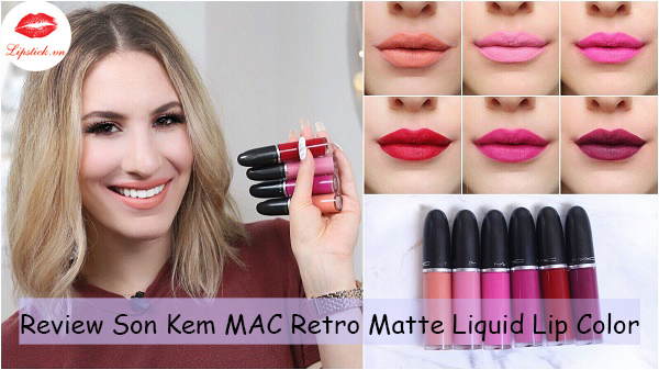 Review Son Kem MAC Retro Matte Liquid Lip Color