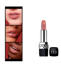 Son Dior Rouge 219 Rose Montaigne lên môi hiện đại