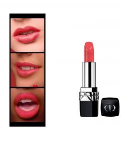 Son Dior Rouge 642 Ready lên môi tự nhiên