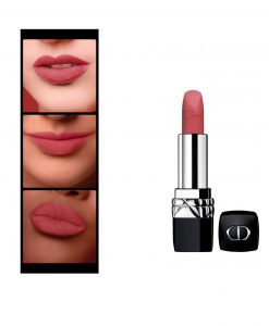 Son Dior Rouge 772 Classic Matte lên màu tự nhiên