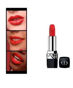 Son Dior Rouge 844 Trafalgar lên môi sống động