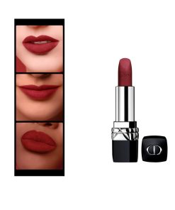 Son Dior Rouge 964 Ambitious Matte lên môi ấn tượng