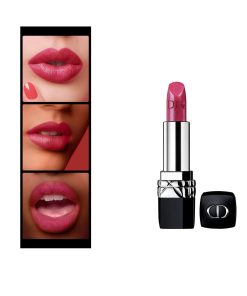 Son Dior Rouge 678 Culte lên môi chuẩn màu