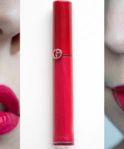 Son kem Giogio Armani Lip Maestro 503 lên môi tự nhiên