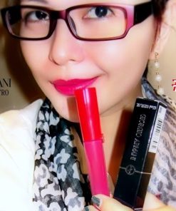 Son kem Giogio Armani Lip Maestro 502 lên môi