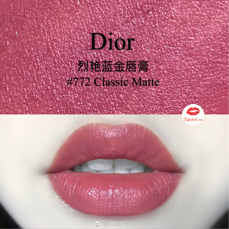 Christian Dior Addict Lipstick 722 Червило за сияен ефект без опаковка   GraziaBG