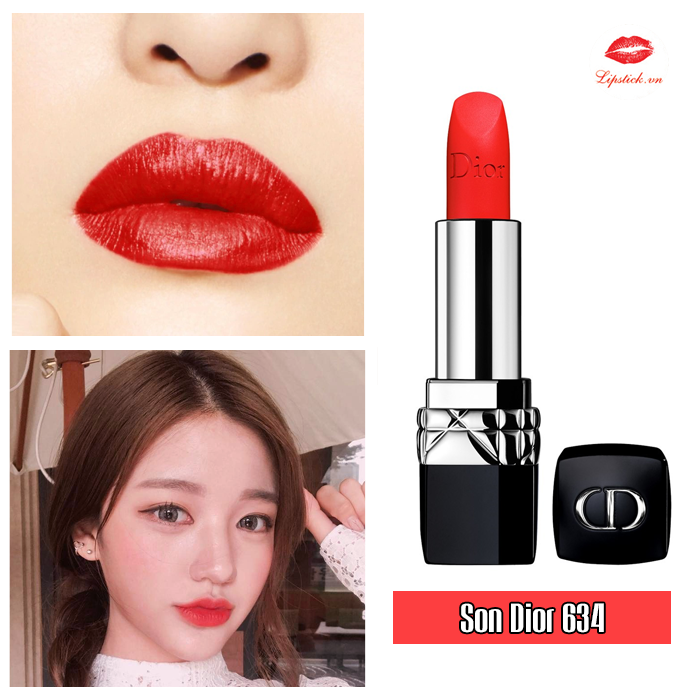 dior rouge 634 strong matte