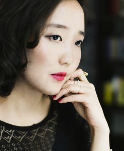 Son Giorgio Armani Rouge Ecstasy 503 lên môi tự nhiên