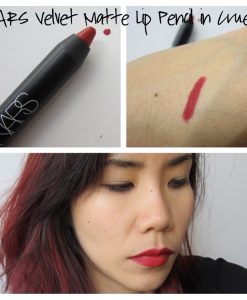 Son Nars Velvet Matte Lip Pencil Cruella đỏ đậm