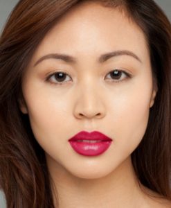 Son Lancome Màu 369 Insta - Rose lên môi