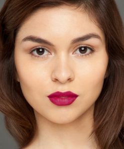 Son Lancome Màu 378 Rose Lancôme lên môi