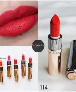 Son Kiko 114 Litchi lên môi