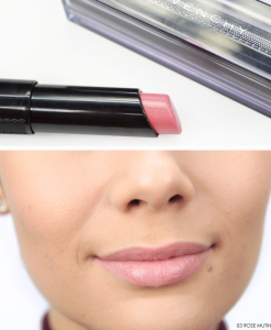 Son Givenchy Rouge Interdit Vinyl Màu 03 lên môi
