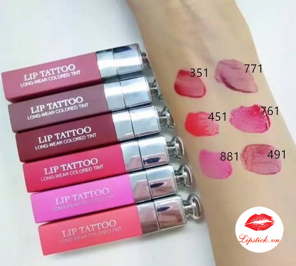 Son Dior Addict Lip Tattoo Màu 881 Natural Pink  Dasa Authentic  Chuyên  Nước Hoa Son Chính Hãng