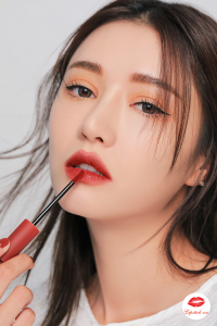 Review son 3CE Velvet Lip Tint Taupe