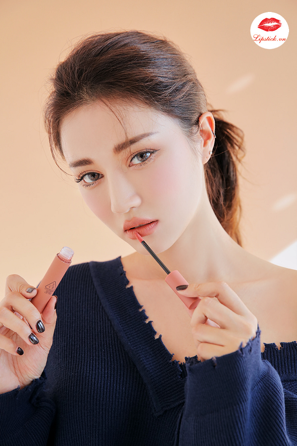 Review son 3CE Velvet Lip Tint New Nude