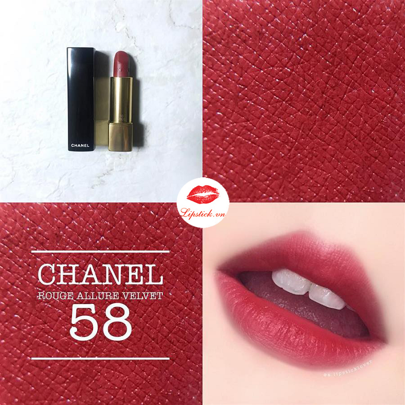 Son Chanel Rouge 56 màu đỏ tươiAllure VelvetSang trọngquyến rũcuốn  hútTặng kèm quà xịn sò  Lazadavn