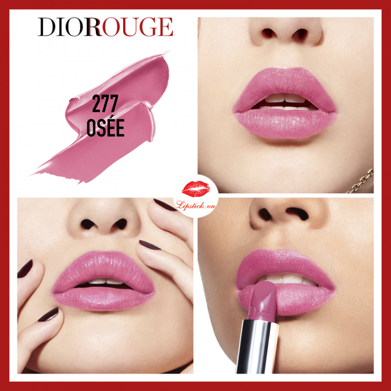 Son Dior Rouge 277 Osee Hồng Cánh Sen Đẹp Nhất Dòng Rouge Dior