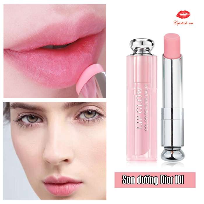 Son Dior Addict Lip Glow Matte Màu 101 Pink Fullbox Damask  Mỹ Phẩm  Chính Hãng