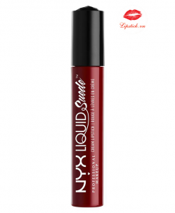 Son NYX Liquid Suede Cream Lipstick Cherry Skies