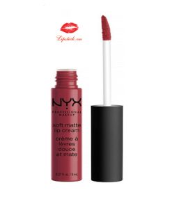 Son kem NYX Soft Matte Lip Cream Budapest