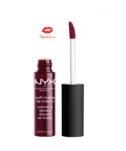 Son kem NYX Soft Matte Lip Cream Copenhagen