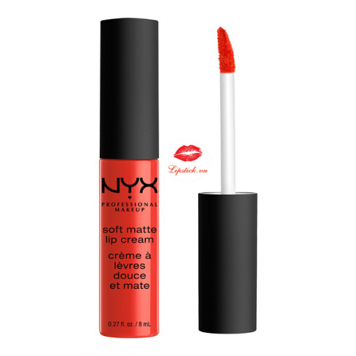 Son kem NYX Soft Matte Lip Cream Morocco