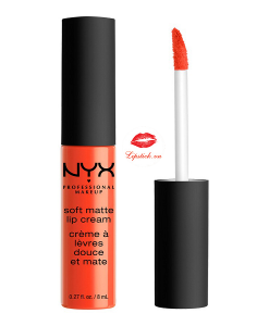 Son kem NYX Soft Matte Lip Cream San Juan