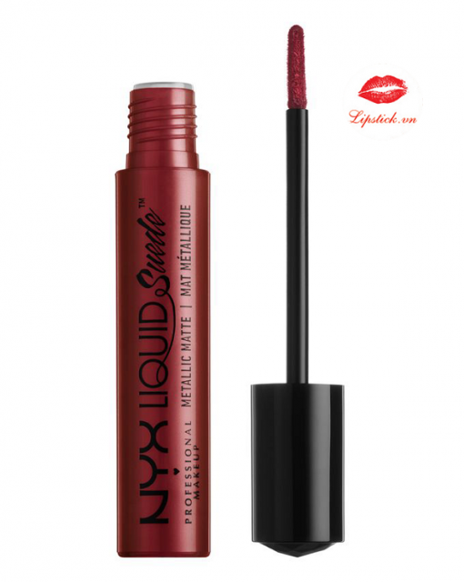 Son NYX Liquid Suede Metallic Matte Biker Babe