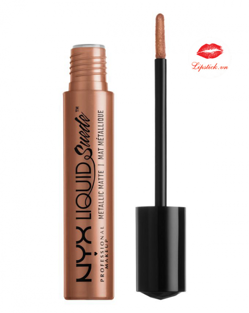 Son NYX Liquid Suede Metallic Matte Exposed