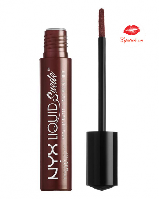 Son NYX Liquid Suede Metallic Matte Neat Nude