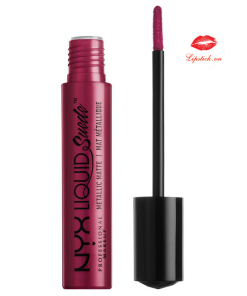 Son NYX Liquid Suede Metallic Matte Pure Society