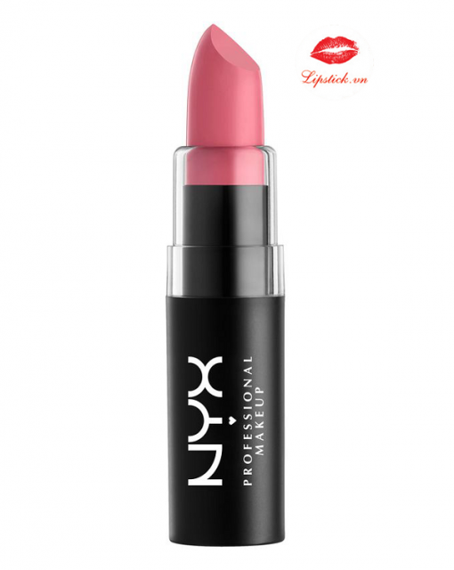 Son lì NYX Matte Lipstick Tea Rose