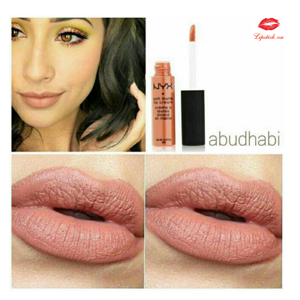 Son Kem Nyx Soft Matte Lip Cream Abu Dhabi | Lipstick.Vn