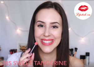 Thời Thượng Với Son Covergirl Màu Cam San Hô