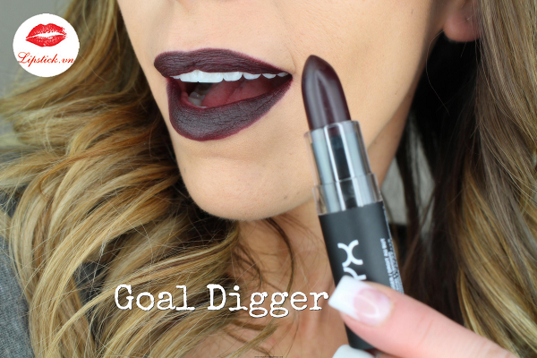 nyx gold digger matte lipstick