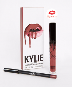 Set Son Kylie Velvet Lip Kit Poison Berry