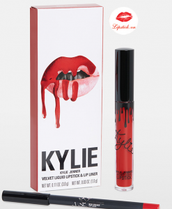 Set Son Kylie Velvet Lip Kit Red Velvet