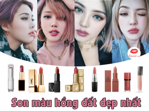 Son màu hồng đất